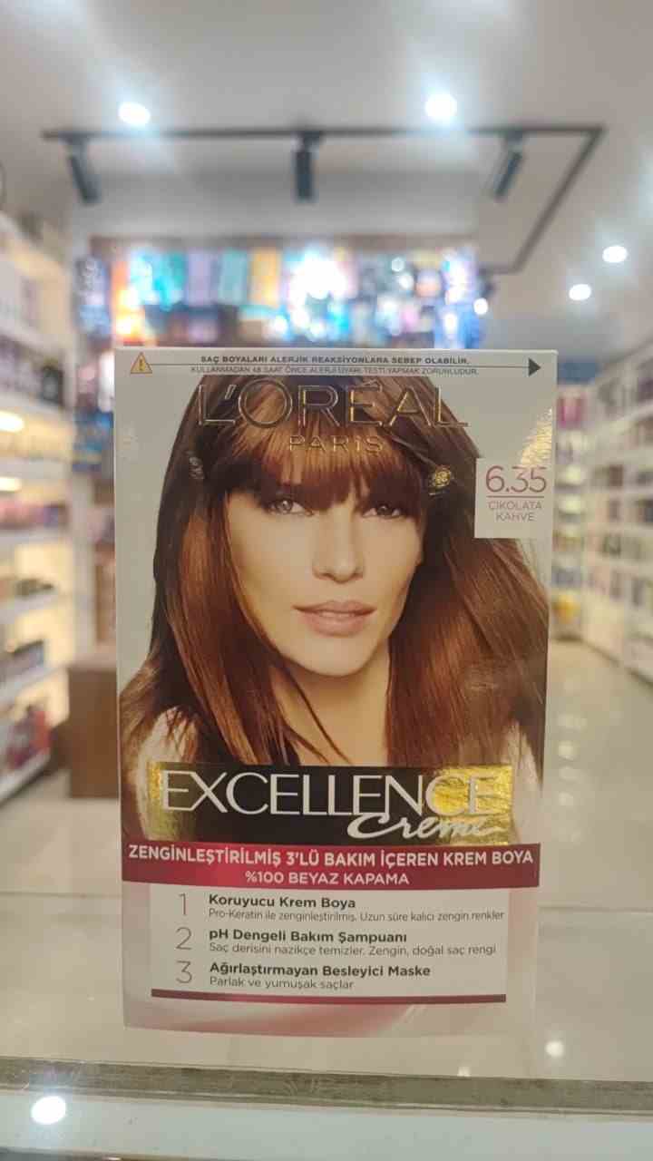 رنگ مو 6.35 اورال